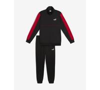 Survêtement Puma SPORT Poly Suit noir rouge - M