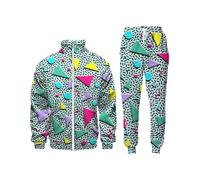 Survêtement rétro des années 80, survêtements pour hommes des années 90, 2 pièces veste et pantalon,ensembles de costumes de jogging pour hommes, tenue des années 90,survêtements pour hommes et femmes