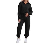 Survetement Sport Femme Survêtement Pantalon Jogging Tenue Chaude Activewear Printemps Y2k Ensemble Oversize Chaud Streetwear Décontracté Pour concert plein air, parc thème
