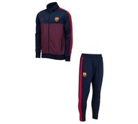 Survêtement training - FC Barcelone - Collection officielle - Bleu - Manches longues - Enfant 8 ans