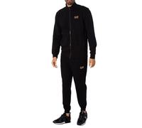 Emporio Armani – Survêtement homme EA7 TRAIN CORE ID 8NPV60 Noir 100% coton zippé à logo Taille XL