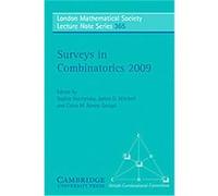 Surveys in Combinatorics 2009, London Mathematical Society Lecture Note Series
