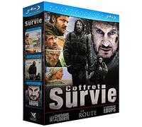 Survie-Coffret 3 Films : Le Territoire des Loups + La Route + Les chemins de la liberté [Blu-Ray]