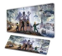 Survival War Gaming Mouse Pad/XXLMousePad/FPS Gaming OfficeMousePad/Anti slip Seam Edge Competition MousePad Precise Control Silk Smooth LargeMousePad (31,5 x 11,8 in)
