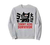 Survivant aux maux de ventre - Amusant estomac mignon amoureux des chats Sweatshirt