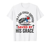 Survivant d'accident de Voiture drôle pour récupérer des blessures T-Shirt Graphique avec Valeur