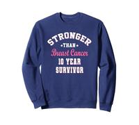 Survivant de 10 ans plus fort que le cancer du sein Sweatshirt