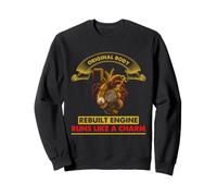Survivant de Chirurgie à cœur Ouvert Moteur reconstruit Humour Cardiaque Sweatshirt