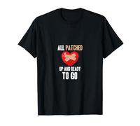 Survivant de chirurgie cardiaque réparé et prêt à l'emploi T-Shirt