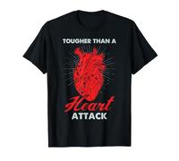 Survivant de Crise Cardiaque Plus Dur qu'une Crise Cardiaque T-Shirt