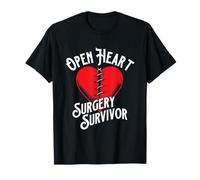 Survivant de la Chirurgie à cœur Ouvert - Récupération du survivant d'une Crise Cardiaque T-Shirt