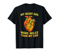 Survivant de la Chirurgie Cardiaque More Miles Than My Car Cool Get Well T-Shirt