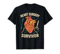 Survivant de la Chirurgie Cardiaque More Miles Than My Car Cool Get Well T-Shirt