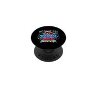 Survivant de la pourriture cérébrale drôle Internet Gen Z Humour PopSockets PopGrip Adhésif