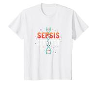 Survivant de la Sensibilisation à la septicémie - Inspirer la récupération médicale T-Shirt, Enfant, Blanc, 10 Ans