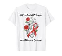 Survivant de la Sensibilisation aux Maladies cardiaques en Pleine Floraison T-Shirt