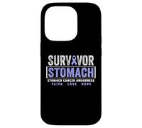 Survivant du Cancer de l'estomac - Sensibilisation au Cancer de l'estomac Guerrier Coque pour iPhone 14 Pro