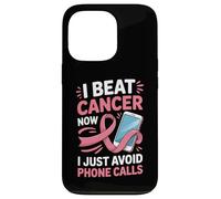 Survivant du Cancer du Sein Ruban Rose Antisocial introverti Coque pour iPhone 13 Pro
