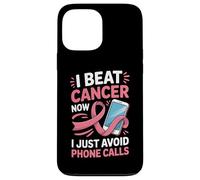 Survivant du Cancer du Sein Ruban Rose Antisocial introverti Coque pour iPhone 13 Pro Max