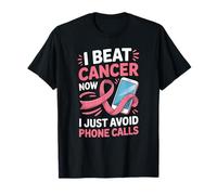 Survivant du Cancer du Sein Ruban Rose Antisocial introverti T-Shirt