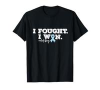 Survivant du Cancer J'Ai combattu, J'Ai gagné Survivant du Cancer de la Prostate T-Shirt
