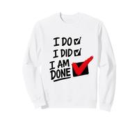 Survivant du Divorce Liste a Cocher Fete Sweatshirt