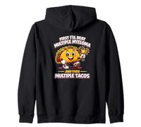 Survivant du myélome Multiple et Tacos - Survivant du Cancer Amusant Sweat à Capuche