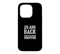 Survivant du Programme Spatial Secret/Conspiration d'ovnis de 20 Ans Coque pour iPhone 15 Pro