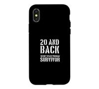 Survivant du Programme Spatial Secret/Conspiration d'ovnis de 20 Ans Coque pour iPhone X/XS