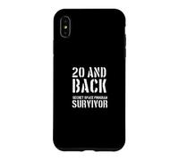 Survivant du Programme Spatial Secret/Conspiration d'ovnis de 20 Ans Coque pour iPhone XS Max
