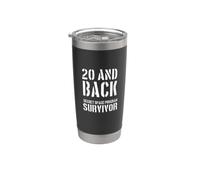Survivant du programme spatial secret/Conspiration d'ovnis de 20 ans Gobelet isotherme en acier inoxydable double paroi