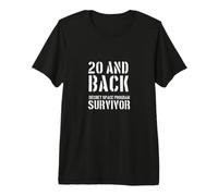 Survivant du Programme Spatial Secret/Conspiration d'ovnis de 20 Ans T-Shirt Haut de Gamme