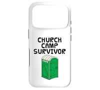 Survivant d'un Camp d'église, été, Pasteur de Jeunes drôle Coque pour iPhone 17 Pro