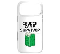 Survivant d'un Camp d'église, été, Pasteur de Jeunes drôle Coque pour iPhone 17 Pro Max