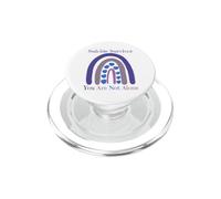 Survivant d'un Suicide, Vous n'êtes Pas Seul | Love Prevention Rainbow PopSockets PopGrip pour MagSafe