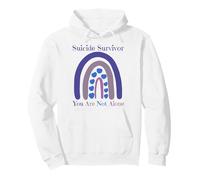 Survivant d'un Suicide, Vous n'êtes Pas Seul | Love Prevention Rainbow Sweat à Capuche