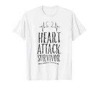 Survivant d'une crise cardiaque Chirurgie des cœurs survécu à l'infarctus T-Shirt