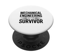 Survivant en génie mécanique Amusant pour Les ingénieurs PopSockets PopGrip Adhésif