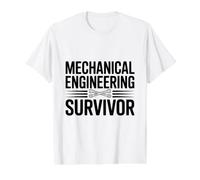 Survivant en génie mécanique Amusant pour Les ingénieurs T-Shirt Graphique avec Valeur