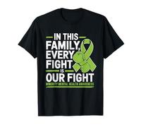 Survivant en santé mentale Chaque combat est notre gant de boxe de combat T-Shirt