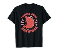 SURVIVANT Malade DE Ventre Mon Ventre Fait Mal Meme drôle T-Shirt