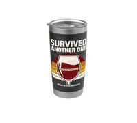 Survived Another One Wine est la semaine de la récompense Gobelet isotherme en acier inoxydable double paroi