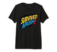 Survived Apush 2026 Funny AP US History Exam Survivor Humour T-Shirt Haut de Gamme