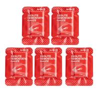 Survivex Gaze hémostatique - Gaze de coagulation sanguine rapide pour plaies - Kit de pansement hémostatique - 7,6 cm x 1,2 m - 5 pièces