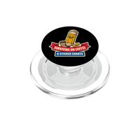 Surviving on Coffee and Stickers Charts Funny Teacher School PopSockets PopGrip pour MagSafe