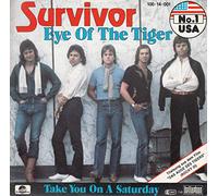 Survivor - Eye of the tiger (1982) / Vinyl single [Vinyl-Single 7'']