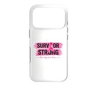 Survivor Ruban Rose pour Sensibilisation au Cancer du Sein Coque pour iPhone 17 Pro