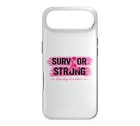 Survivor Ruban Rose pour Sensibilisation au Cancer du Sein Coque pour iPhone Air