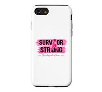 Survivor Ruban Rose pour Sensibilisation au Cancer du Sein Coque pour iPhone SE (2020) / 7/8