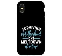 Survivre à la maternité, Une Crise à la Fois pour Les Mamans Coque pour iPhone X/XS